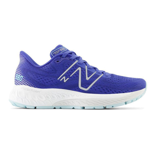 Women's New Balance Fresh Foam X 880v13, Marine Blue/Bright Cyan, 6 D Wide