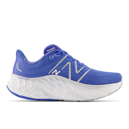 Women's New Balance Fresh Foam X More v4, Bright Lapis, 6.5 B Medium