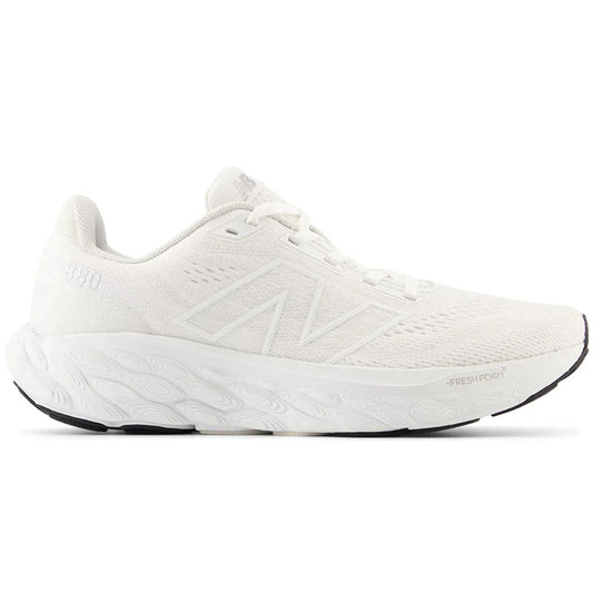 Women's New Balance Fresh Foam X 880v14, White/Silver Metallic/Sea Salt, 5 B Medium