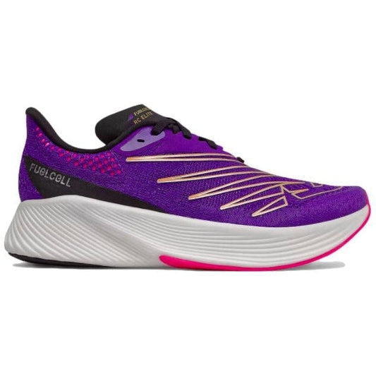 Women's New Balance FuelCell RC Elite v2, Deep Violet/Black, 7 B Medium
