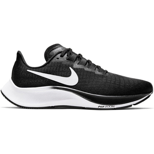 Women's Nike Air Zoom Pegasus 37, Black/White, 10.5 B Medium
