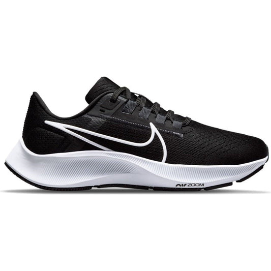 Women's Nike Pegasus 38, Black/White-Anthracite-Volt, 9.5 B Medium