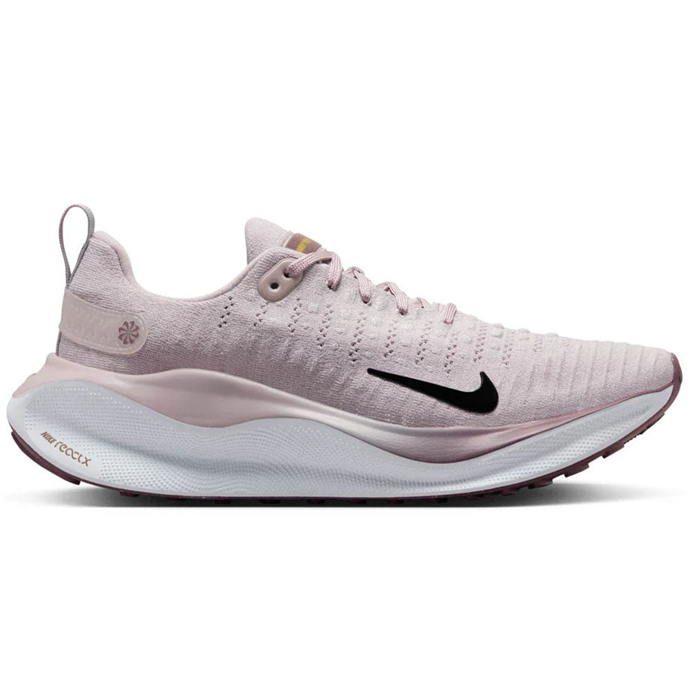 Women's Nike InfinityRN 4, Platinum Violet/Black/Smokey Mauve, 6 B Medium