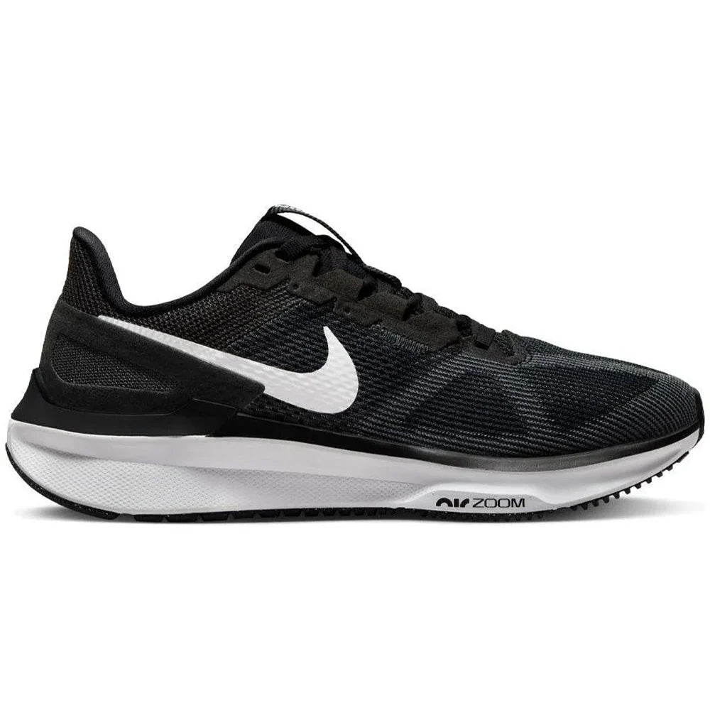 Women's Nike Structure 25, Black/White/Dk Smoke Grey, 7.5 B Medium