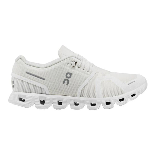 Women's On Cloud 5 Undyed, Undyed-White/White, 11 B Medium