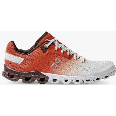 Women's On Cloudflow, Rust/White, 7.5 B Medium