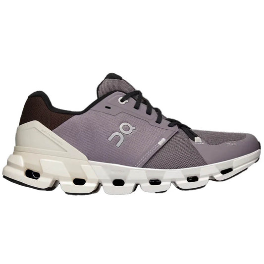 Women's On Cloudflyer 4, Shark/Pearl, 5.5 B Medium