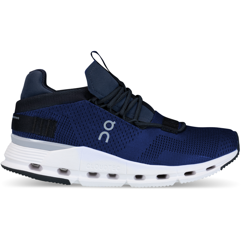 Women's On Cloudnova, Navy/White, 7 B Medium