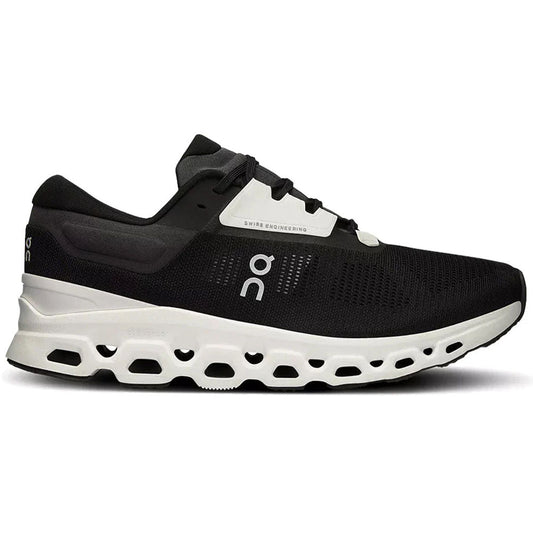 Women's On Cloudstratus 3, Black/Frost, 9 B Medium