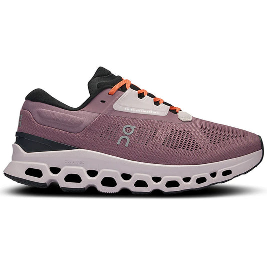 Women's On Cloudstratus 3, Quartz/Lily, 7.5 B Medium