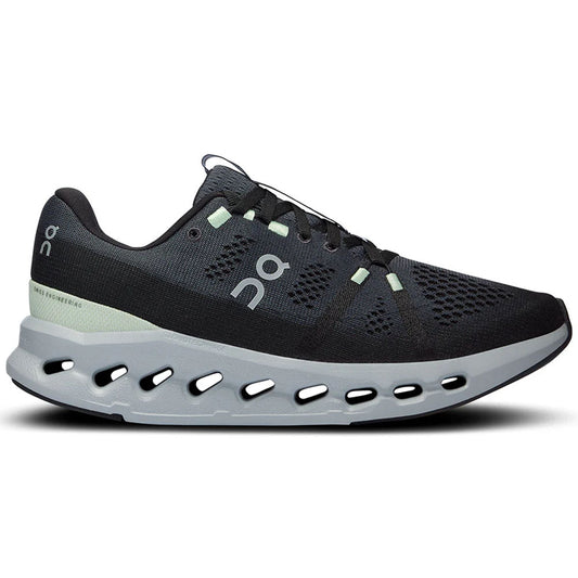 Women's On Cloudsurfer, Iron/Glacier, 7 B Medium