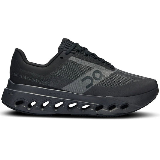 Women's On Cloudsurfer Next, Black/Eclipse, 7.5 D Wide