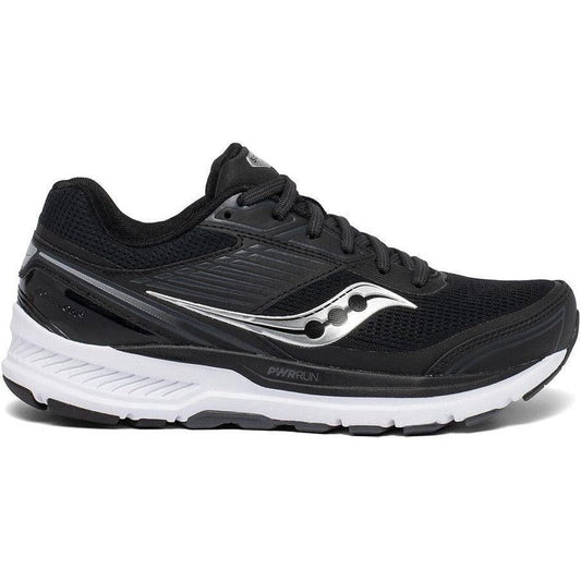 Women's Saucony Echelon 8, Black/White, 7 B Medium