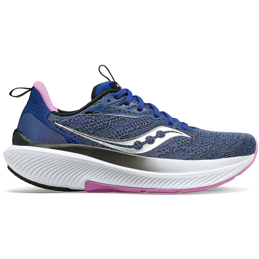 Women's Saucony Echelon 9, Indigo/Grape, 7 D Wide