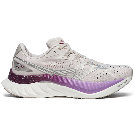 Women's Saucony Endorphin Speed 4, Moon/Plum, 11 B Medium