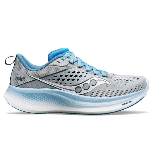 Women's Saucony Ride 17, Cloud/Breeze, 11 B Medium