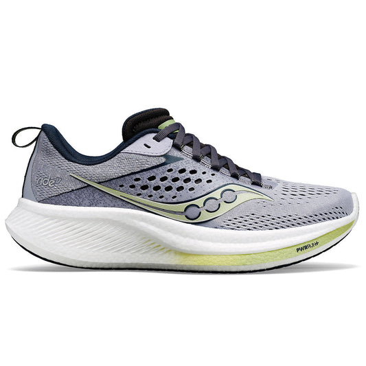 Women's Saucony Ride 17, Iris/Navy, 6 B Medium