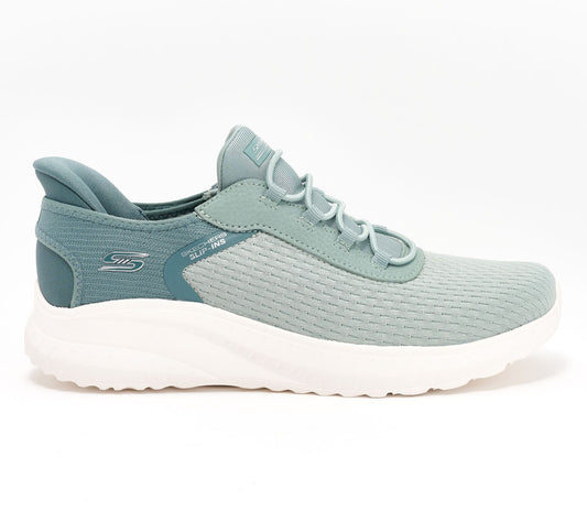 Women's Skechers Slip-ins: Bobs Squad Chaos, Sage, 9.5 B Medium