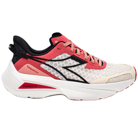 Women's Diadora Frequenza, Whisper White/Cayenne, 9.5 B Medium