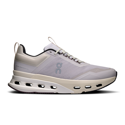 Women's On Cloudnova X, Silver/Mulberry, 6.5 B Medium