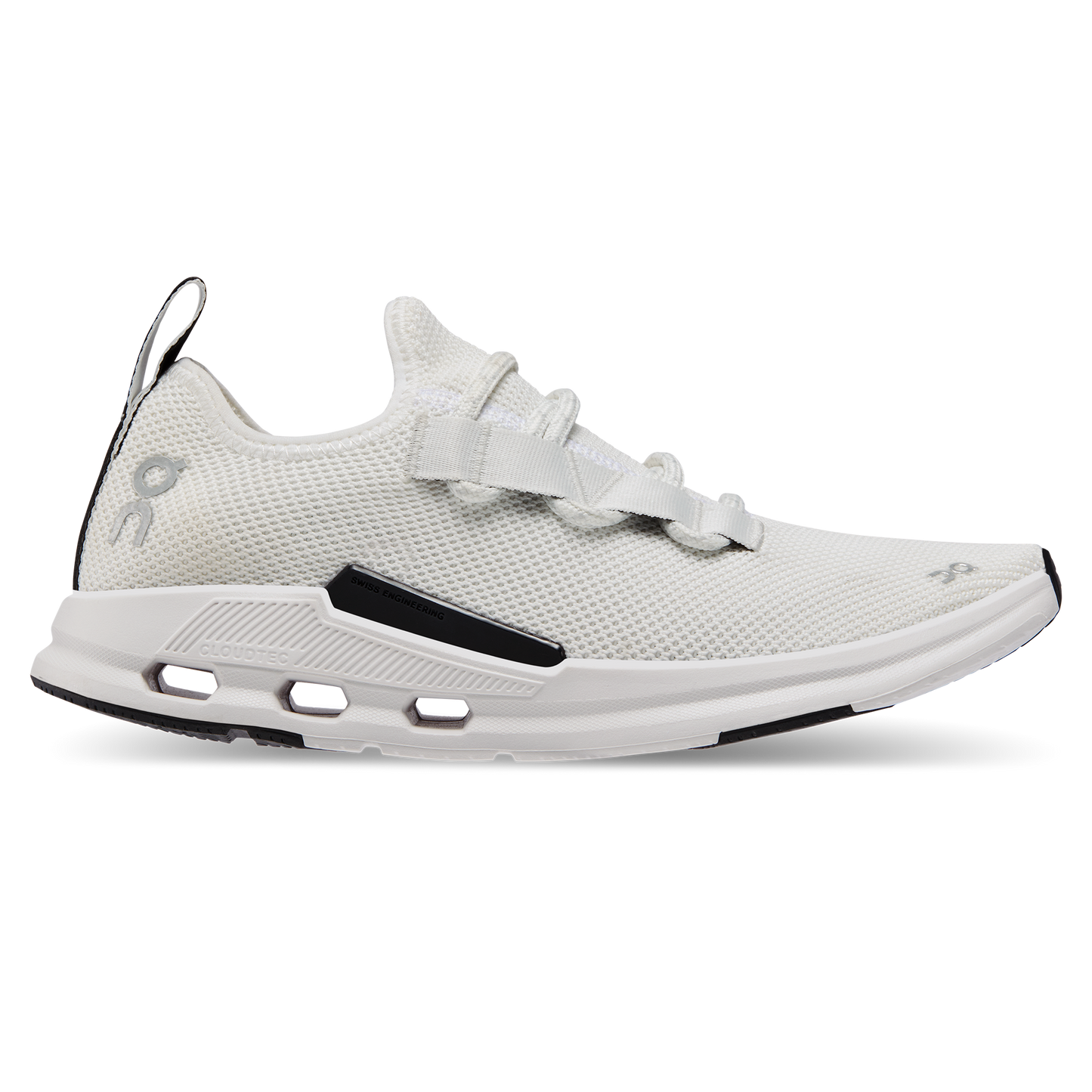 Women's On Cloudeasy, Undyed-White/Black, 7 B Medium