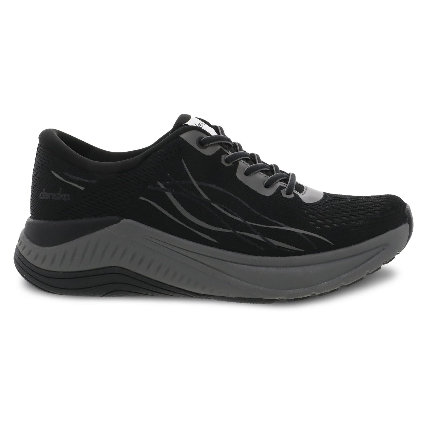Women's Dansko Pace Mesh, Black/Grey, 10.-11 B Medium