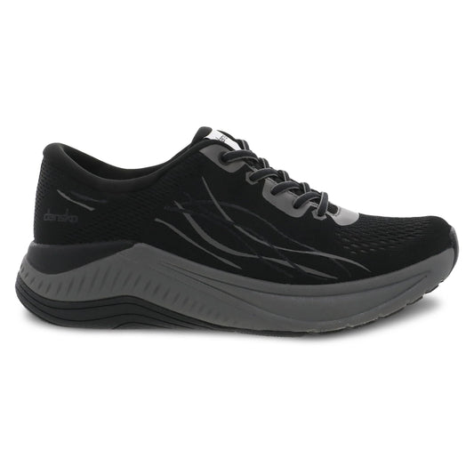 Women's Dansko Pace Mesh, Black/Grey, 10.-11 B Medium