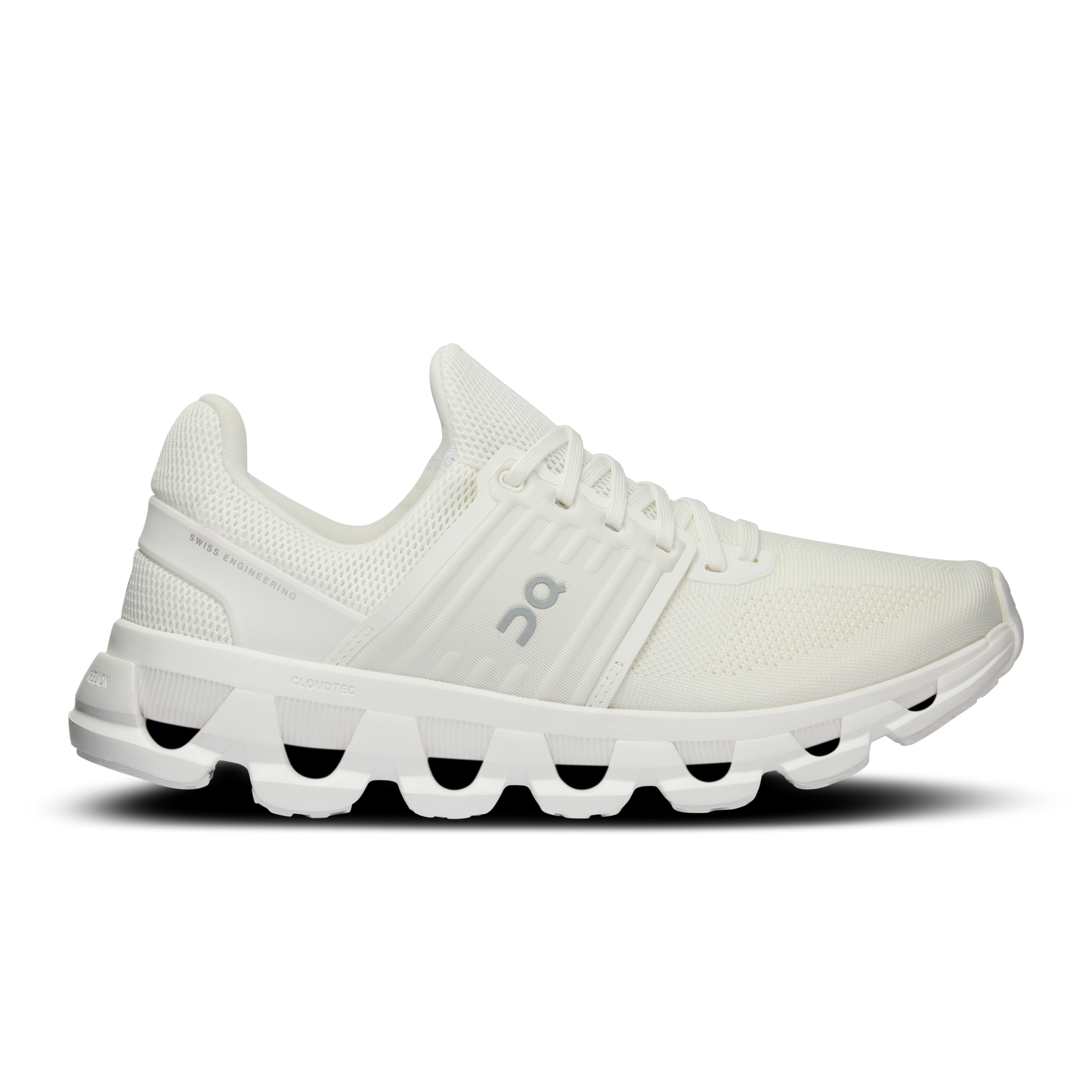 Women's On Cloudswift 3 AD, All White, 10 B Medium