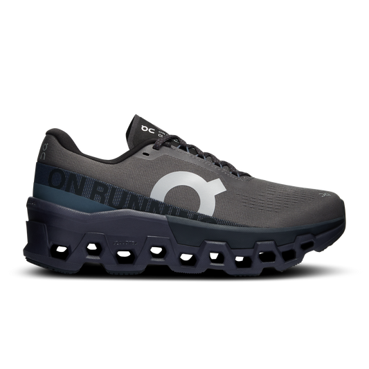 Women's On Cloudmonster 2, Asphalt/Iron, 7.5 B Medium