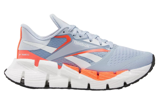 Women's Reebok Floatzig 1, Pale Blue/Ftwr White/Orange Flare, 10 B Medium