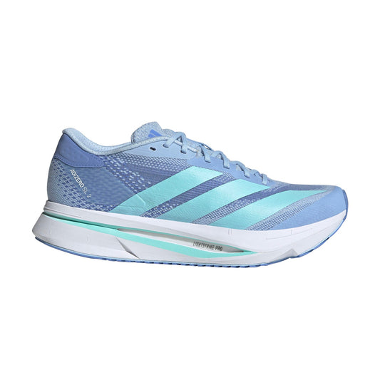 Women's Adidas Adizero SL2, Glow Blue/Flash Aqua/Blue Fusion, 10.5 B Medium
