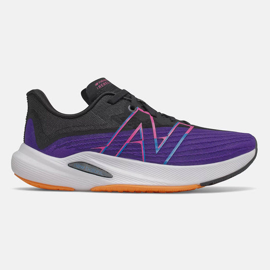 Women's New Balance FuelCell Rebel V2, Deep Violet/Black, 6.5 B Medium