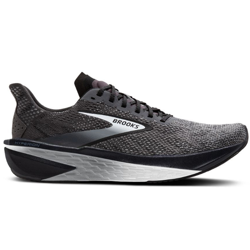 Men's Brooks Hyperion 2, Black/Ebony/Primer Gray, 10 D Medium