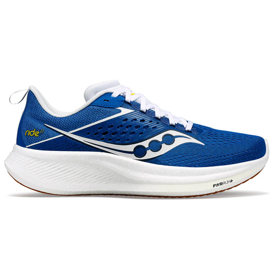 Men's Saucony Ride 17, Cobalt/White, 14 D Medium