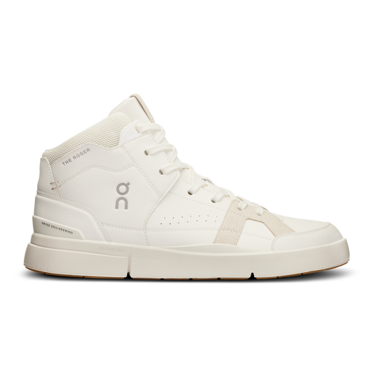 Men's On The Roger Clubhouse Mid 2, White/Sand, 11.5 D Medium