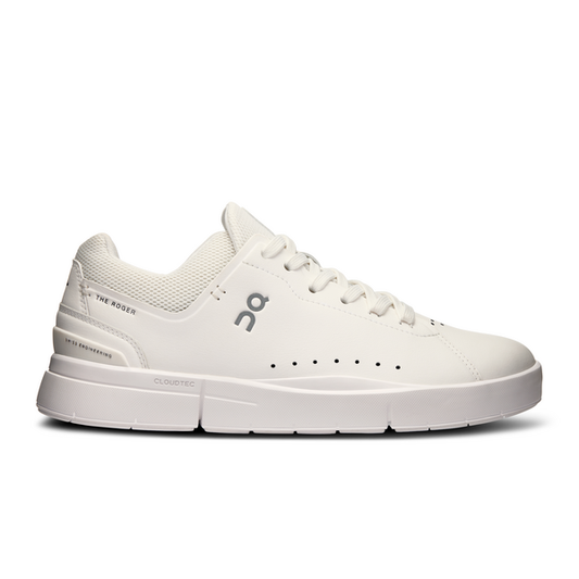 Women's On The Roger Advantage 2, White/Undyed, 8.5 B Medium