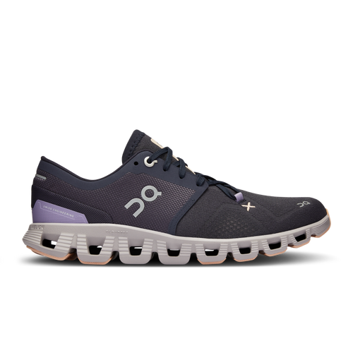 Women's On Cloud X 3, Iron/Fade, 10 B Medium