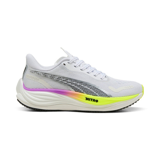 Women's Puma Velocity Nitro 3, Puma White/Pure Magenta, 8 B Medium