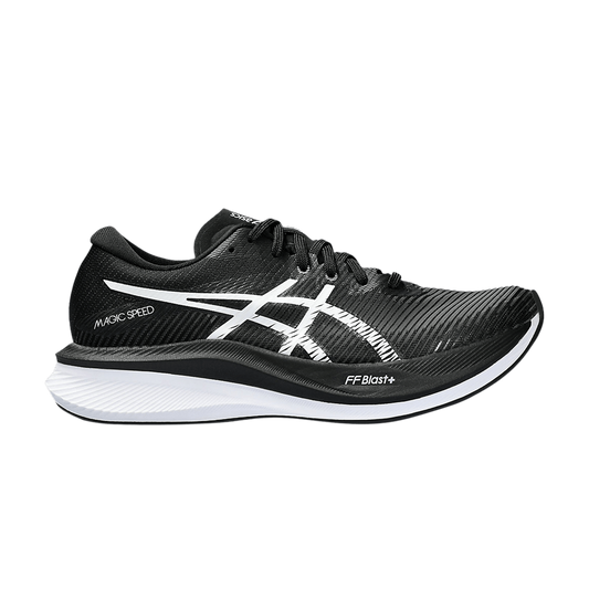 Women's Asics Magic Speed 3, Black/White, 8.5 D Wide