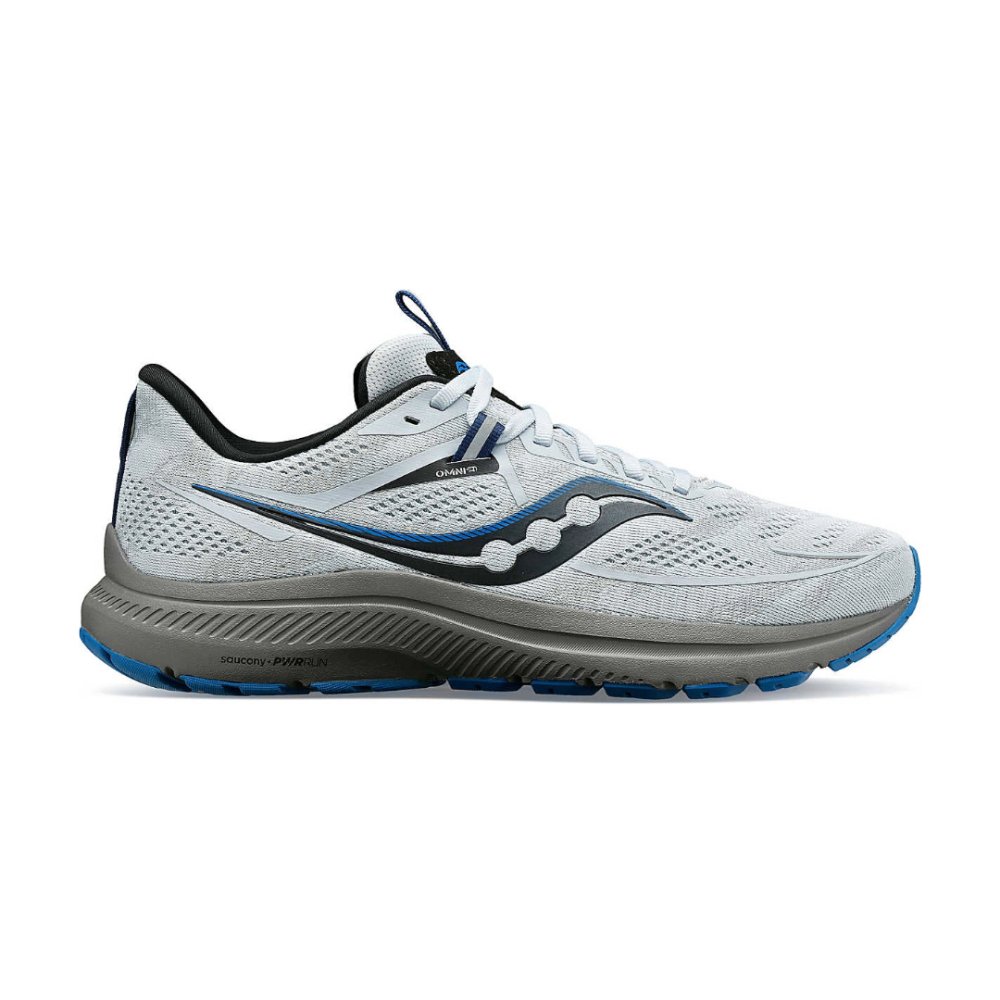Women's Saucony Omni 21, Vapor/Hydro, 12.5 D