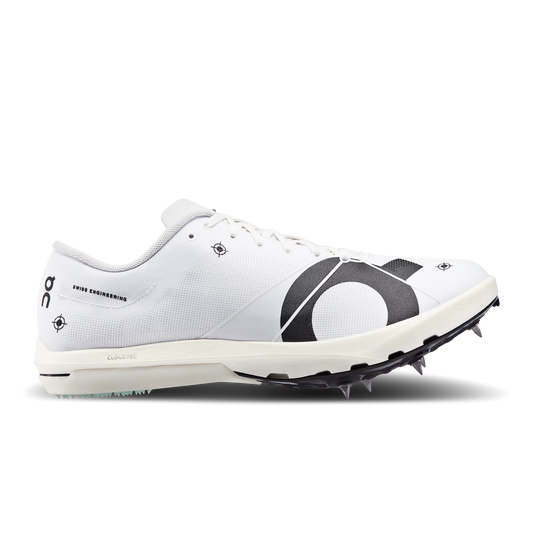 Women's On Cloudspike 10000m 2, Undyed-White/Mint, 6.5 B Medium