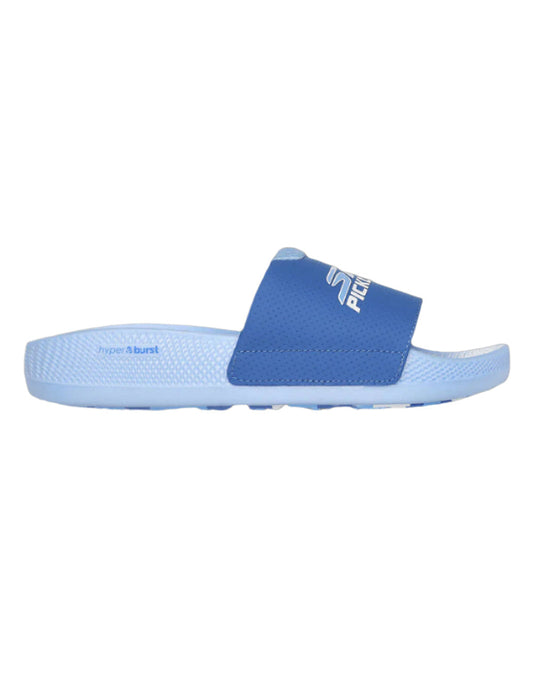 Women's Skechers Hyper Slide Revive, Light Blue, 8 B Medium