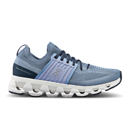 Women's On Cloudswift 3, Metal/White, 8.5 B Medium