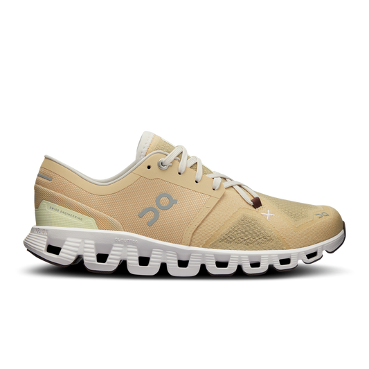 Women's On Cloud X 3, Savannah/Frost, 7 B Medium