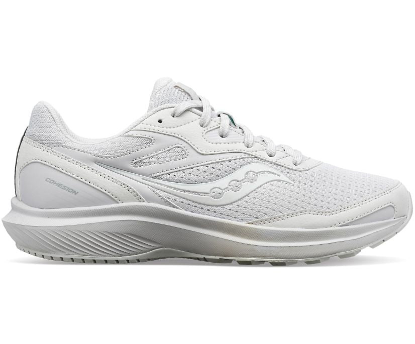 Women's Saucony Cohesion 15, White, 10 B Medium