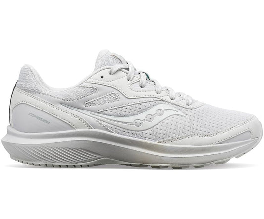 Women's Saucony Cohesion 15, White, 10 B Medium