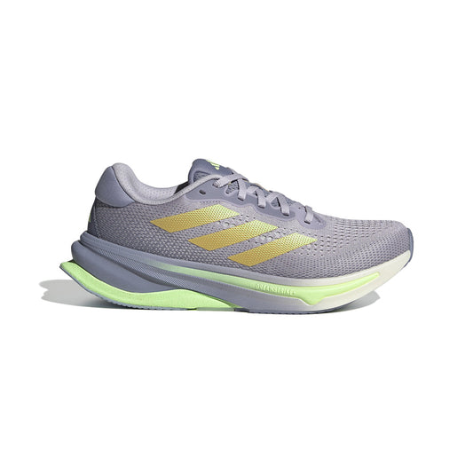 Women's Adidas Supernova Solution, Silver Dawn/Spark/Green Spark, 6 B Medium