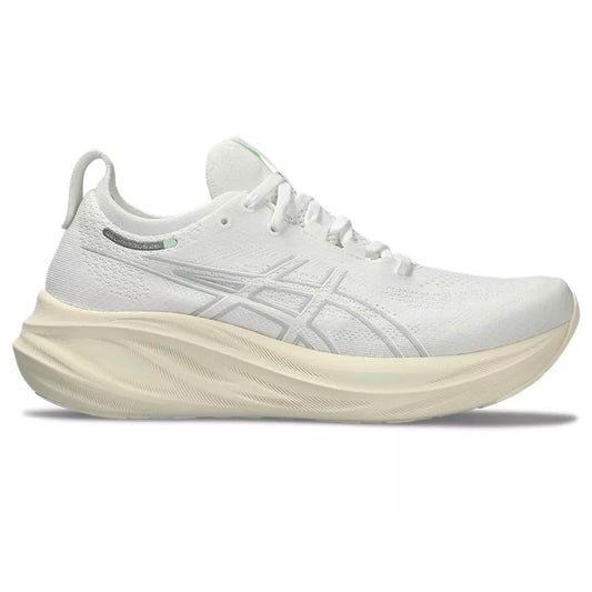 Women's Asics GEL-Nimbus 26, White/White, 11 B Medium