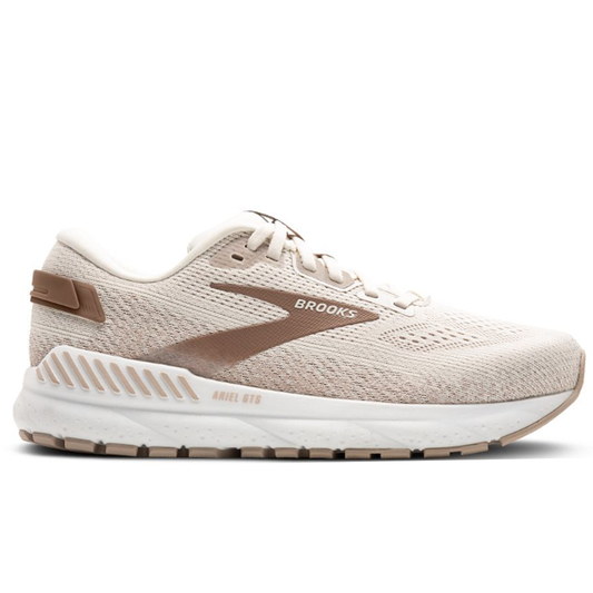Women's Brooks Ariel GTS 24, Coconut/Chateau/Portabella, 6 B Medium