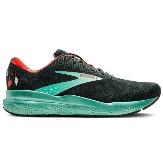 Women's Brooks Ghost 16, Posy/Sycamore/Fiesta, 11 B Medium